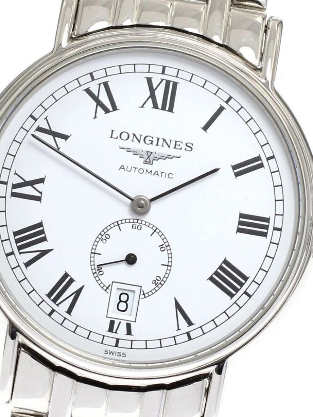 LONGINES Presence L4.805.4 Date white Dial Automatic Men's Watch